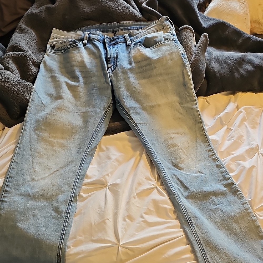 Light Blue Buffalo Denim Jeans